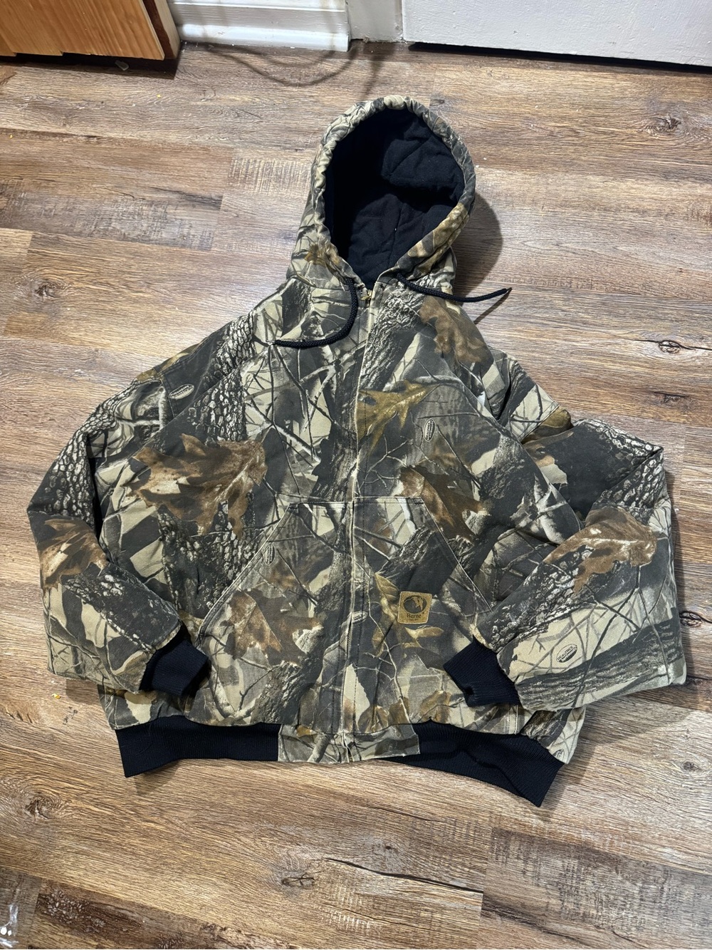 Vintage Heavy Camo Workwear Jacket